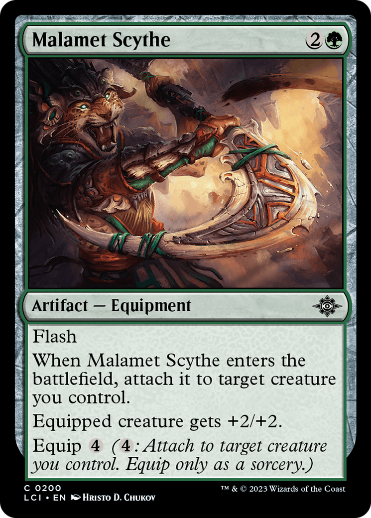 Malamet Scythe [The Lost Caverns of Ixalan] | Shuffle n Cut Hobbies & Games