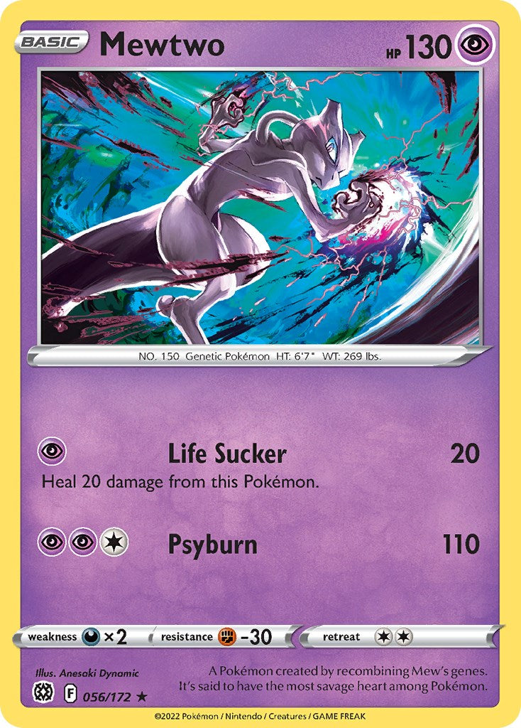 Mewtwo (056/172) (Cosmos Holo) [Sword & Shield: Black Star Promos] | Shuffle n Cut Hobbies & Games