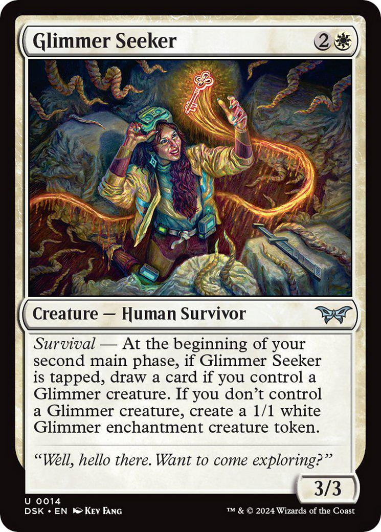 Glimmer Seeker [Duskmourn: House of Horror] | Shuffle n Cut Hobbies & Games