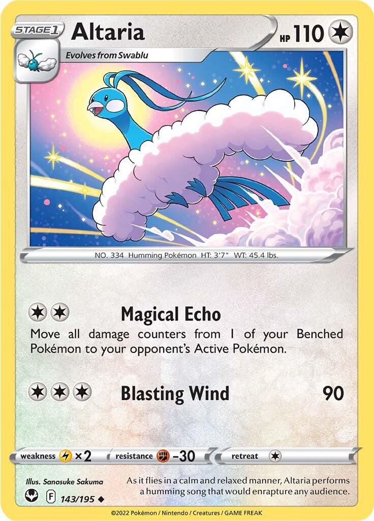 Altaria (143/195) [Sword & Shield: Silver Tempest] | Shuffle n Cut Hobbies & Games