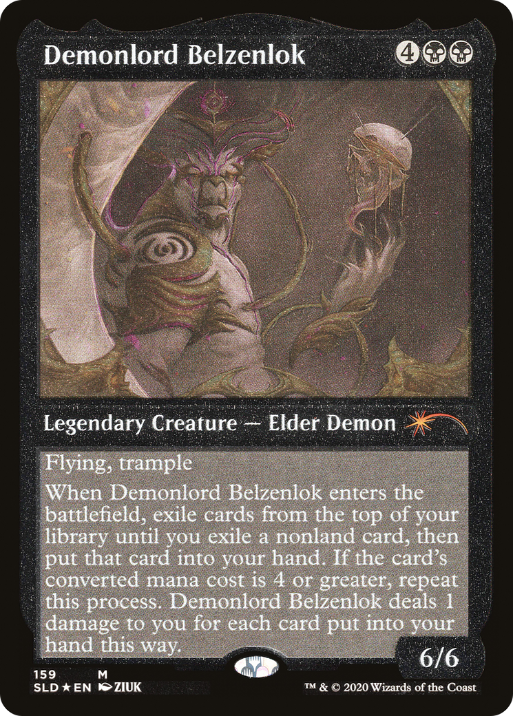 Demonlord Belzenlok (Foil Etched) [Secret Lair Drop Series] | Shuffle n Cut Hobbies & Games