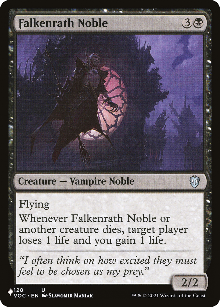 Falkenrath Noble [The List] | Shuffle n Cut Hobbies & Games