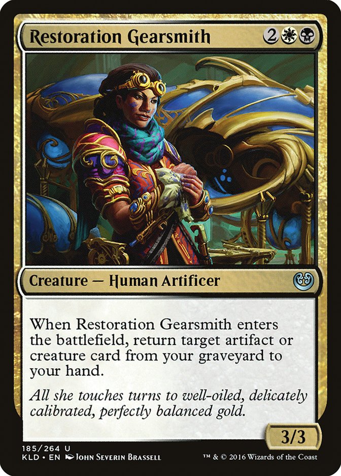 Restoration Gearsmith [Kaladesh] | Shuffle n Cut Hobbies & Games