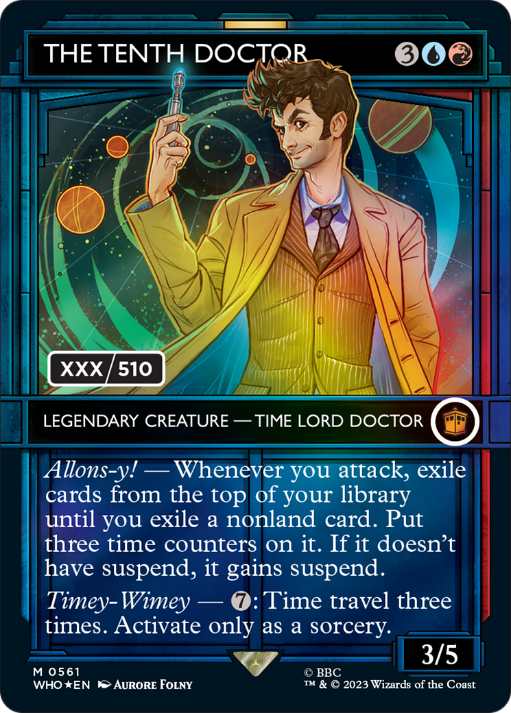 The Tenth Doctor (Serialized) [Doctor Who] | Shuffle n Cut Hobbies & Games