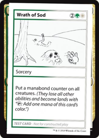 Wrath of Sod (2021 Edition) [Mystery Booster Playtest Cards] | Shuffle n Cut Hobbies & Games