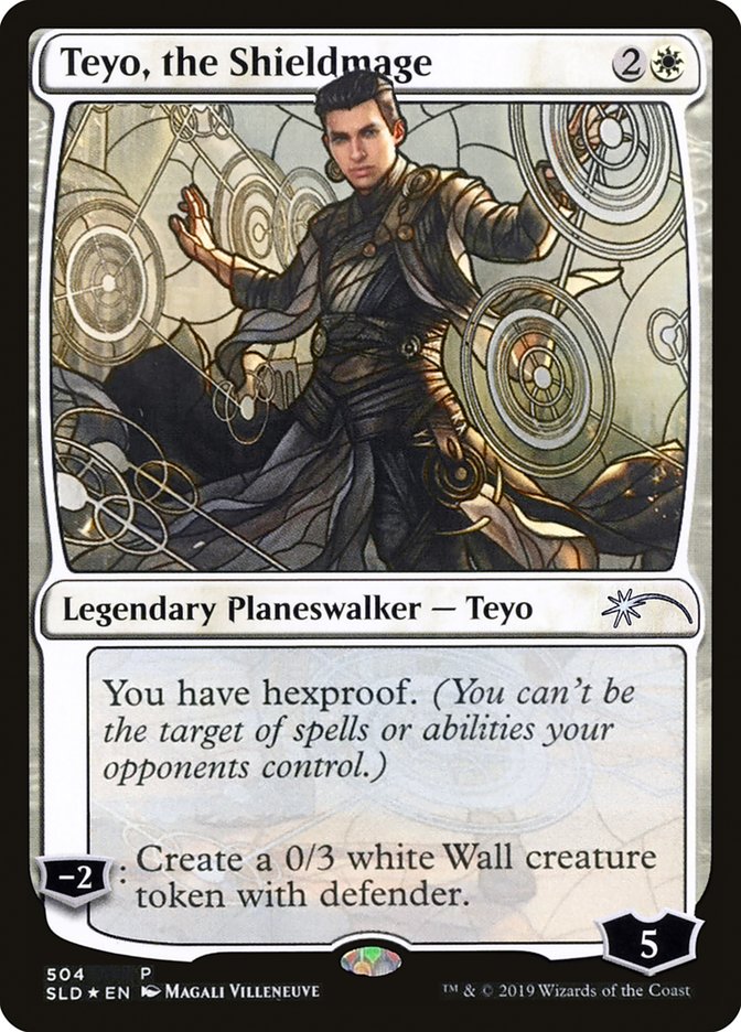 Teyo, the Shieldmage (Stained Glass) [Secret Lair Drop Promos] | Shuffle n Cut Hobbies & Games