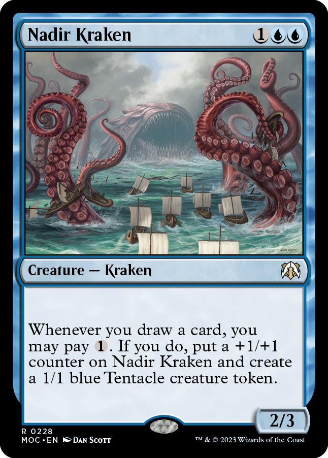 Nadir Kraken [March of the Machine Commander] | Shuffle n Cut Hobbies & Games