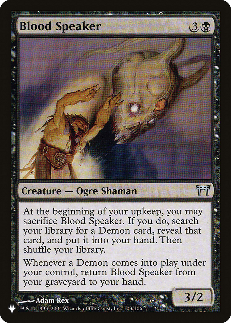 Blood Speaker [The List] | Shuffle n Cut Hobbies & Games