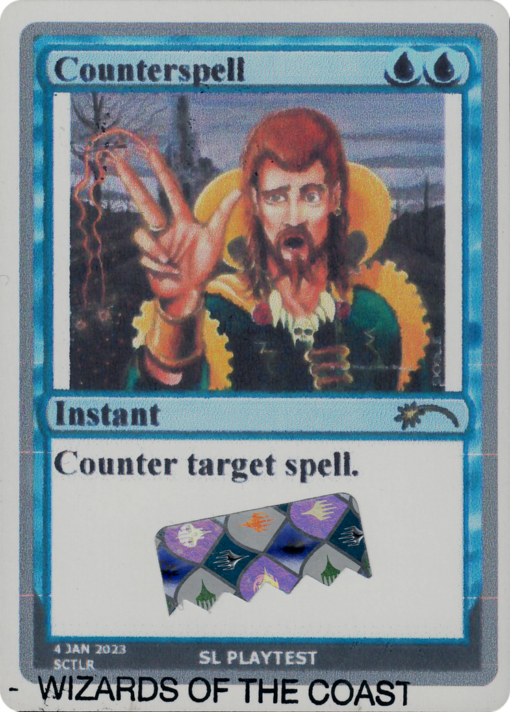 Counterspell (SL PLAYTEST) [Secret Lair Drop Series] | Shuffle n Cut Hobbies & Games