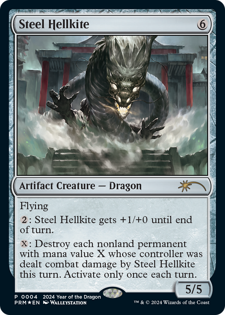 Steel Hellkite [Standard Showdown Promos] | Shuffle n Cut Hobbies & Games