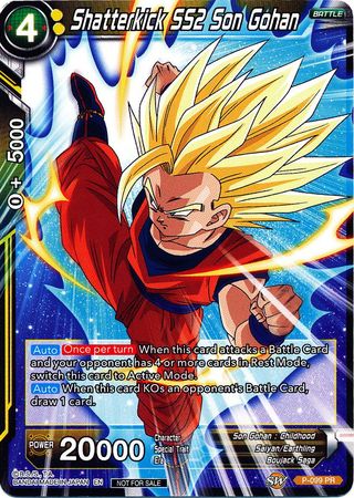 Shatterkick SS2 Son Gohan (P-099) [Promotion Cards] | Shuffle n Cut Hobbies & Games