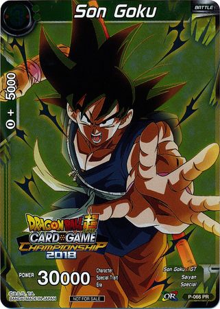 Son Goku (P-066) [Promotion Cards] | Shuffle n Cut Hobbies & Games