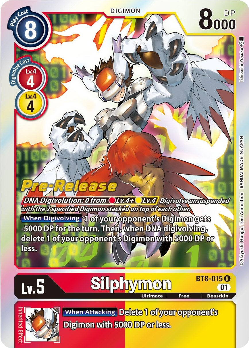 Silphymon [BT8-015] [New Awakening Pre-Release Cards] | Shuffle n Cut Hobbies & Games