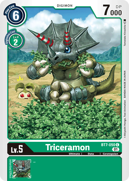 Triceramon [BT7-050] [Next Adventure] | Shuffle n Cut Hobbies & Games