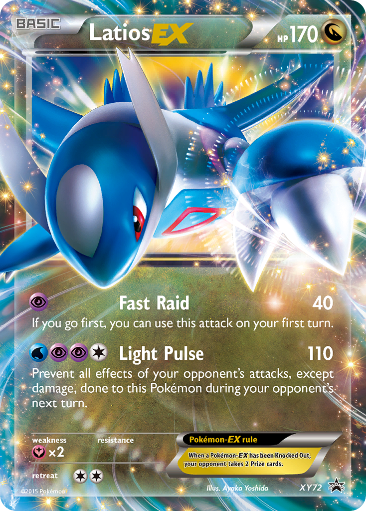 Latios EX (XY72) [XY: Black Star Promos] | Shuffle n Cut Hobbies & Games