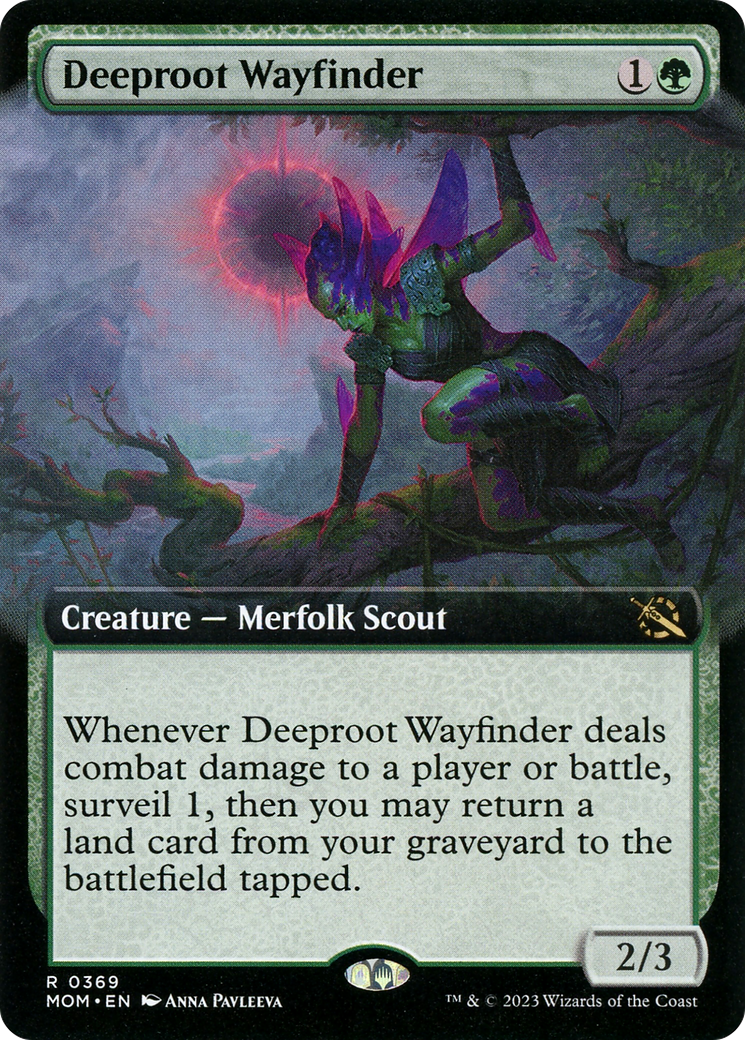 Deeproot Wayfinder (Extended Art) [March of the Machine] | Shuffle n Cut Hobbies & Games