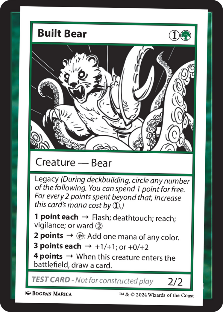 Built Bear [Mystery Booster 2 Playtest Cards] | Shuffle n Cut Hobbies & Games