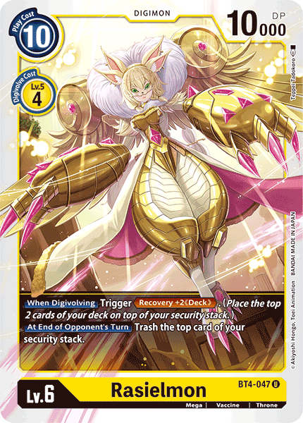 Rasielmon [BT4-047] [Great Legend] | Shuffle n Cut Hobbies & Games