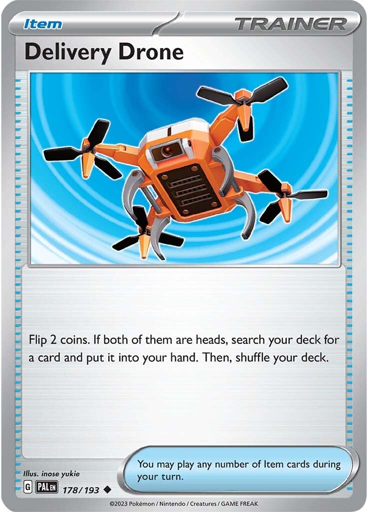 Delivery Drone (178/193) [Scarlet & Violet: Paldea Evolved] | Shuffle n Cut Hobbies & Games