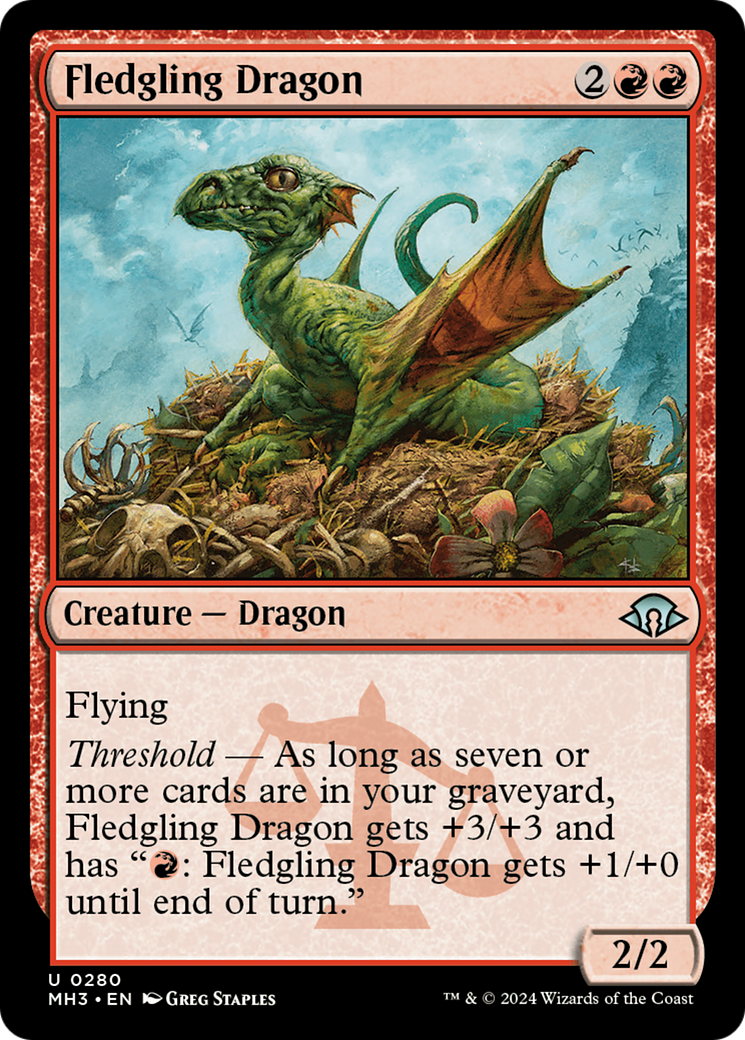 Fledgling Dragon [Modern Horizons 3] | Shuffle n Cut Hobbies & Games