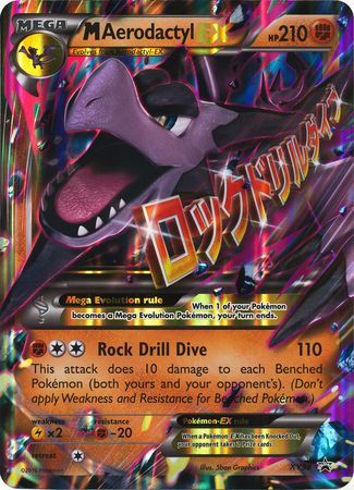 M Aerodactyl EX (XY98) (Jumbo Card) [XY: Black Star Promos] | Shuffle n Cut Hobbies & Games