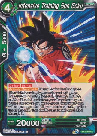 Intensive Training Son Goku (BT10-066) [Rise of the Unison Warrior 2nd Edition] | Shuffle n Cut Hobbies & Games