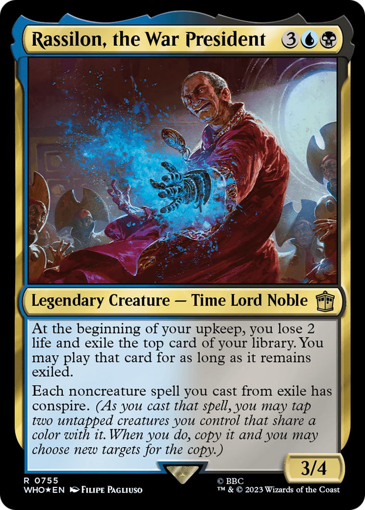 Rassilon, the War President (Surge Foil) [Doctor Who] | Shuffle n Cut Hobbies & Games