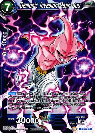 Demonic Invasion Majin Buu (P-097) [Promotion Cards] | Shuffle n Cut Hobbies & Games