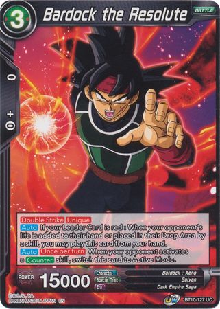 Bardock the Resolute (BT10-127) [Rise of the Unison Warrior 2nd Edition] | Shuffle n Cut Hobbies & Games