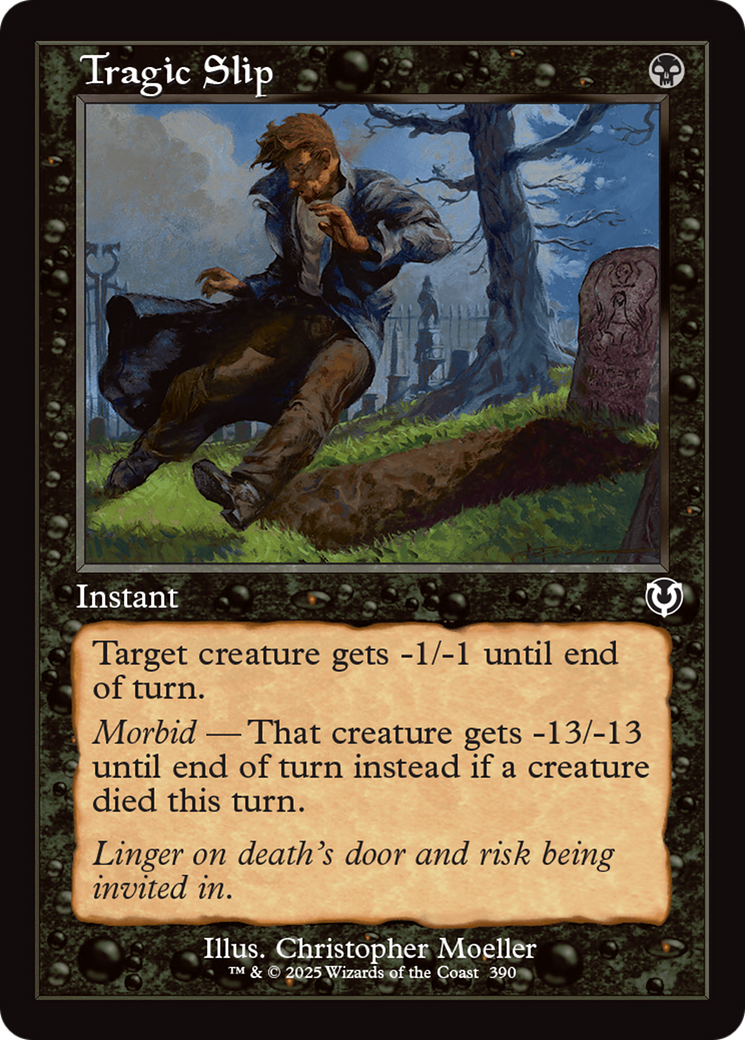 Tragic Slip (Retro Frame) [Innistrad Remastered] | Shuffle n Cut Hobbies & Games