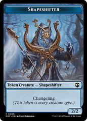 Dragon // Shapeshifter (0008) Double-Sided Token [Modern Horizons 3 Commander Tokens] | Shuffle n Cut Hobbies & Games