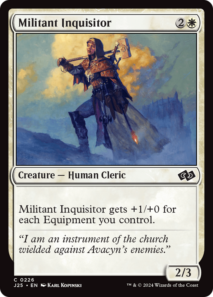 Militant Inquisitor [Foundations Jumpstart] | Shuffle n Cut Hobbies & Games