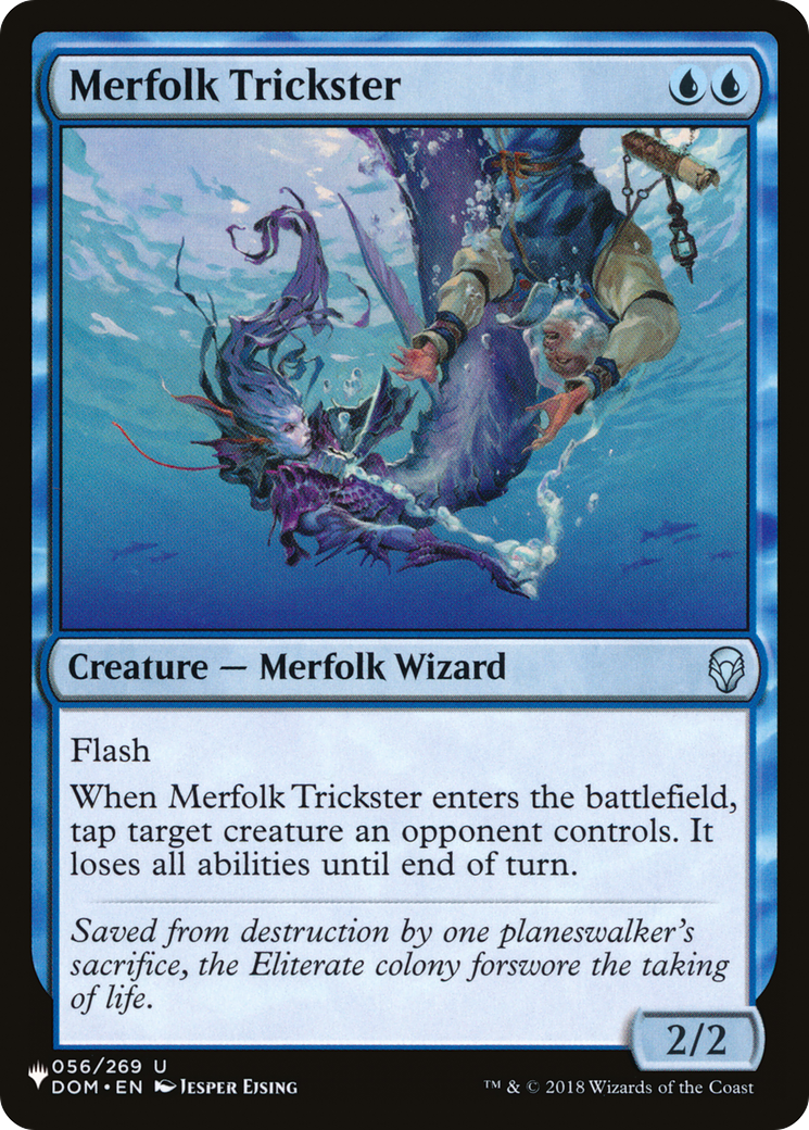 Merfolk Trickster [The List] | Shuffle n Cut Hobbies & Games