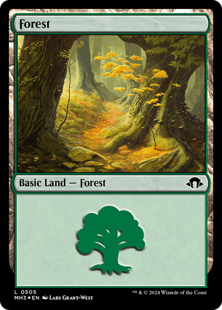 Forest (0505) (Ripple Foil) [Modern Horizons 3] | Shuffle n Cut Hobbies & Games