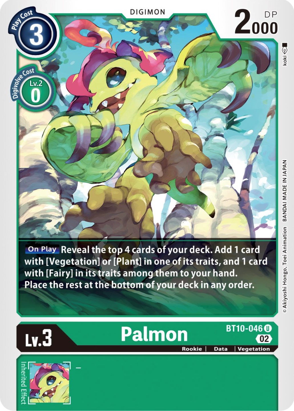 Palmon [BT10-046] [Xros Encounter] | Shuffle n Cut Hobbies & Games