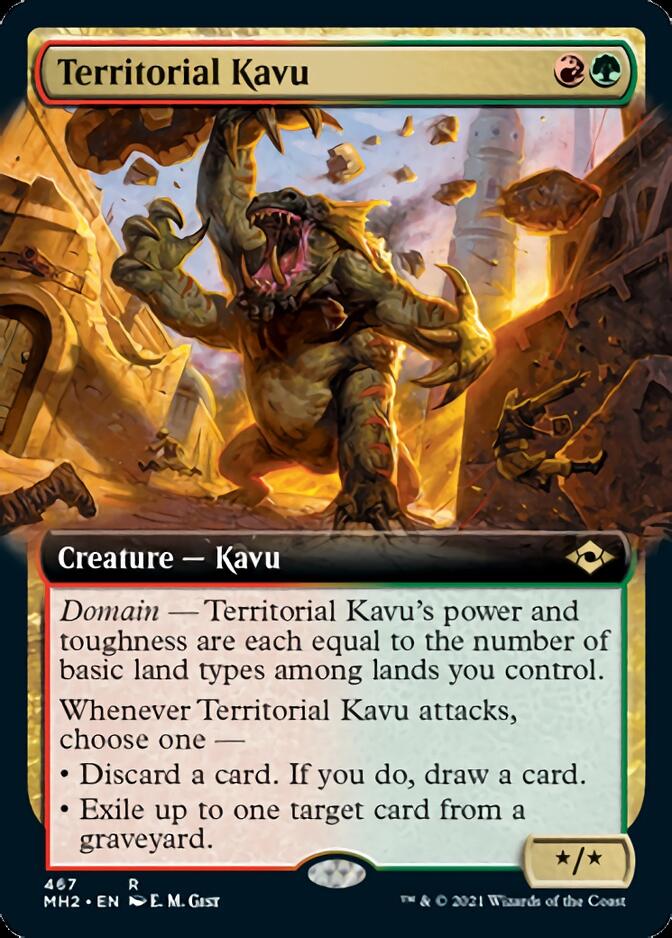 Territorial Kavu (Extended Art) [Modern Horizons 2] | Shuffle n Cut Hobbies & Games