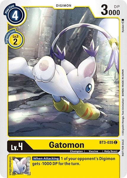 Gatomon [BT3-035] (Official Tournament Pack Vol.3) [Release Special Booster Promos] | Shuffle n Cut Hobbies & Games