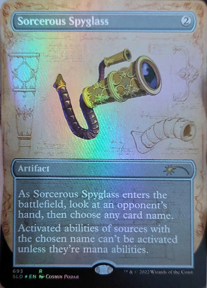 Sorcerous Spyglass (Blueprint) [Secret Lair Drop Promos] | Shuffle n Cut Hobbies & Games