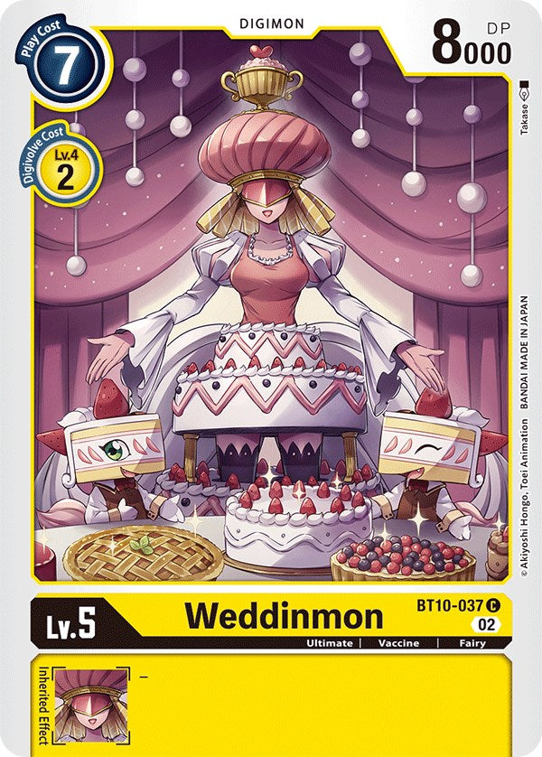 Weddinmon [BT10-037] [Xros Encounter] | Shuffle n Cut Hobbies & Games