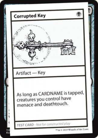 Corrupted Key (2021 Edition) [Mystery Booster Playtest Cards] | Shuffle n Cut Hobbies & Games