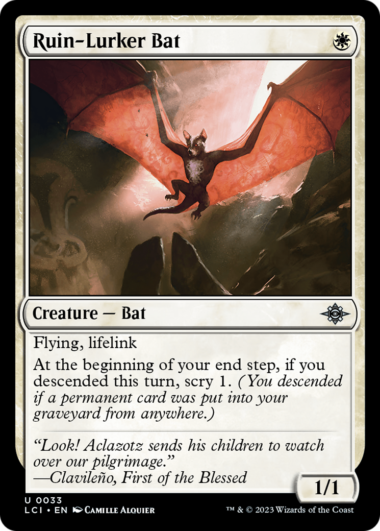 Ruin-Lurker Bat [The Lost Caverns of Ixalan] | Shuffle n Cut Hobbies & Games