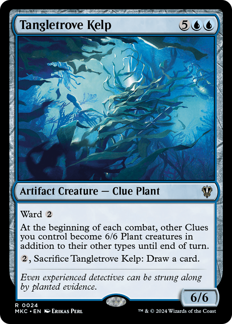 Tangletrove Kelp [Murders at Karlov Manor Commander] | Shuffle n Cut Hobbies & Games