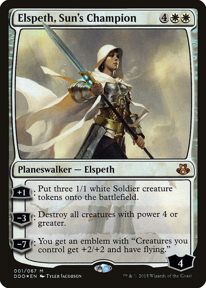 Elspeth, Sun's Champion [Duel Decks: Elspeth vs. Kiora] | Shuffle n Cut Hobbies & Games