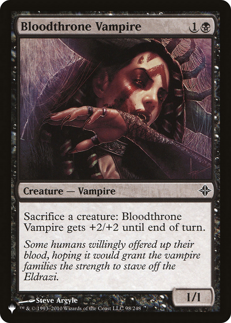 Bloodthrone Vampire [The List] | Shuffle n Cut Hobbies & Games