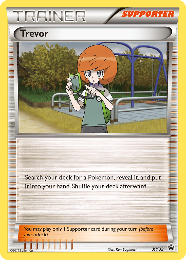 Trevor (XY33) [XY: Black Star Promos] | Shuffle n Cut Hobbies & Games