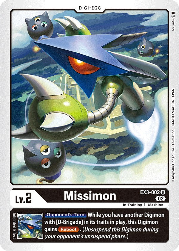 Missimon [EX3-002] [Draconic Roar] | Shuffle n Cut Hobbies & Games