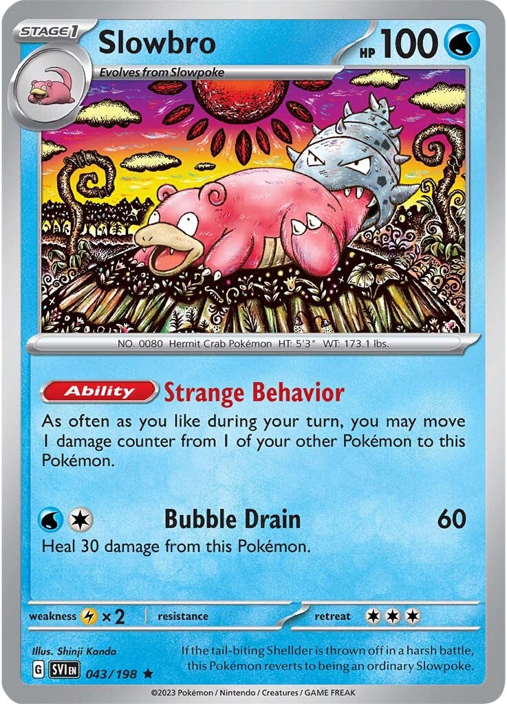 Slowbro (043/198) [Scarlet & Violet: Base Set] | Shuffle n Cut Hobbies & Games