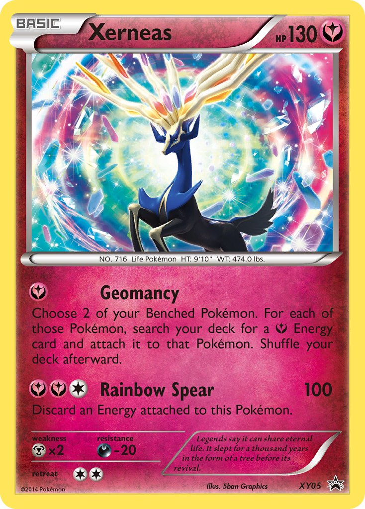 Xerneas (XY05) [XY: Black Star Promos] | Shuffle n Cut Hobbies & Games