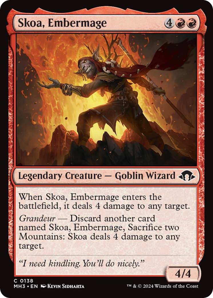 Skoa, Embermage [Modern Horizons 3] | Shuffle n Cut Hobbies & Games