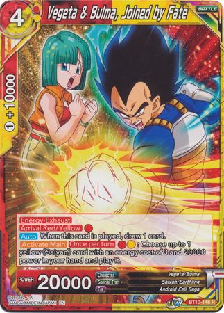 Vegeta & Bulma, Joined by Fate (BT10-146) [Rise of the Unison Warrior 2nd Edition] | Shuffle n Cut Hobbies & Games